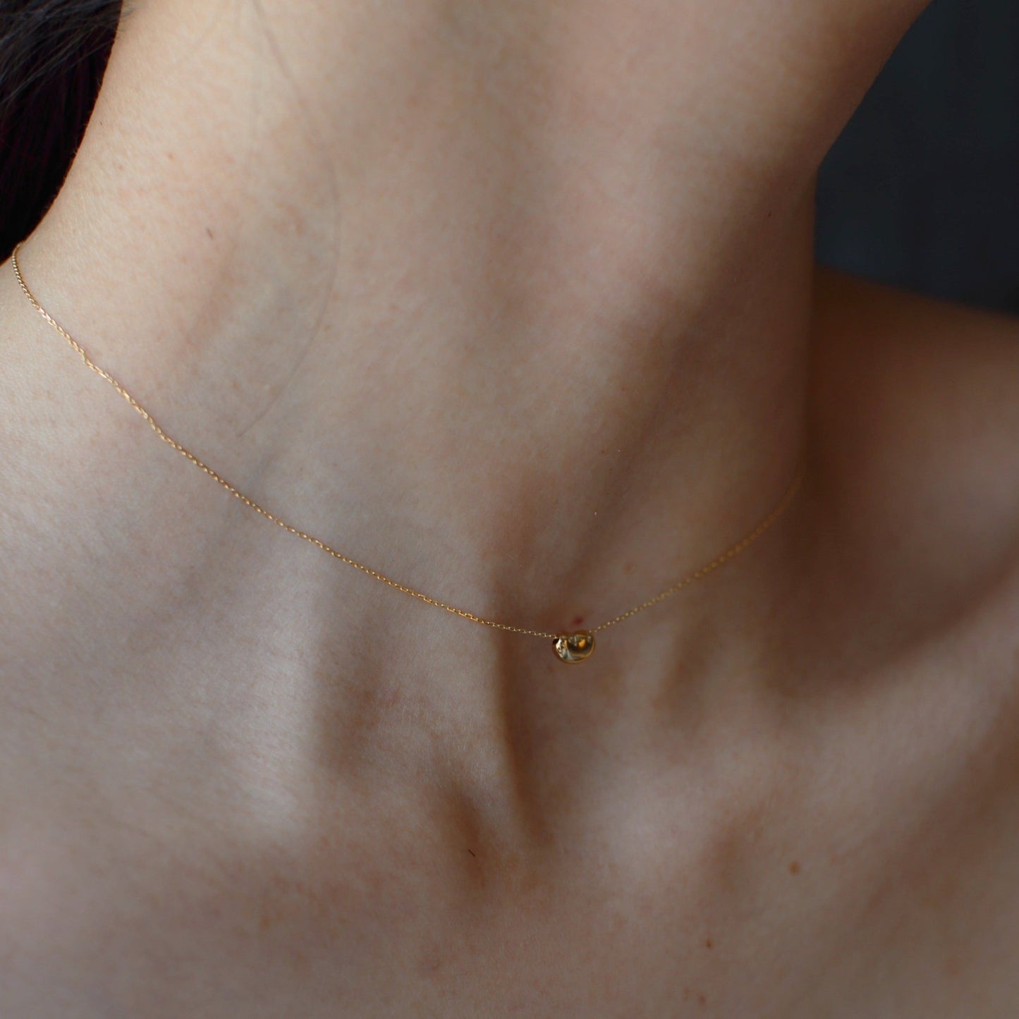 pukuビーン ネックレス small - cuddle - jewelrypukuビーン ネックレス small